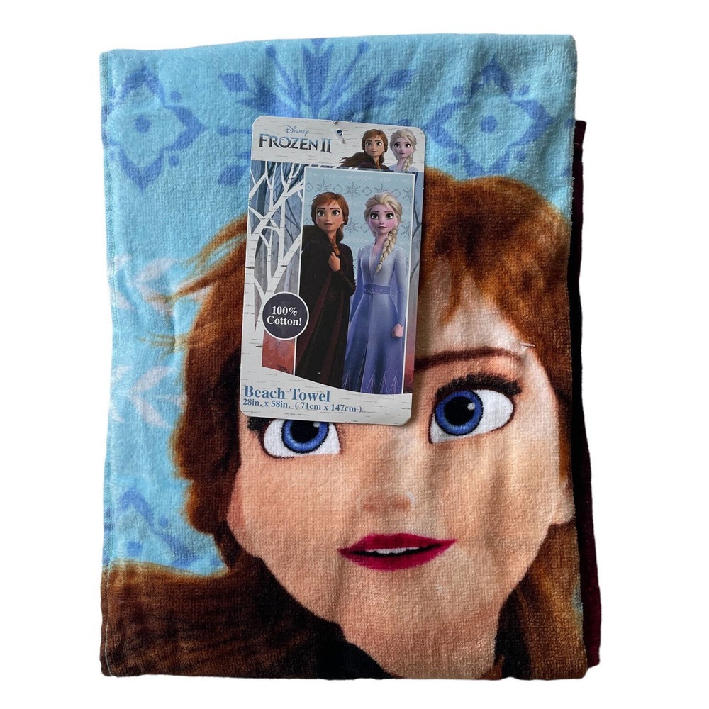FROZEN II Beach Towel Summer Pool 28 x 58 NWT